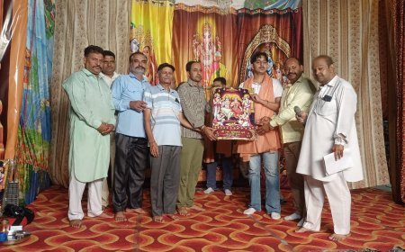 रामलीला में दशरथ दरबार, सरवन वध व श्री राम जन्म का किया गया मंचन