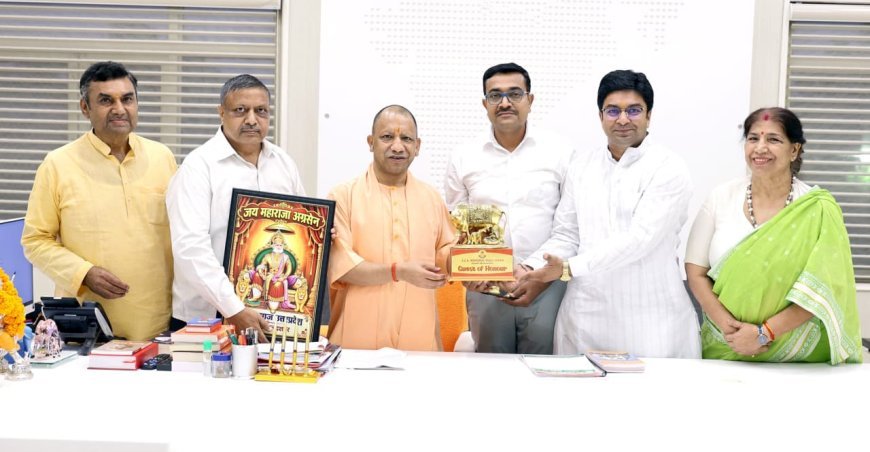 पूर्व विधायक विमला सोलंकी के साथ व्यापारी प्रतिमंडल ने की मुख्यमंत्री से भेंट