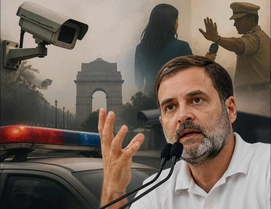 महिला पत्रकारों की शिकायतों पर राहुल गांधी ने दिल्ली पुलिस को घेरा